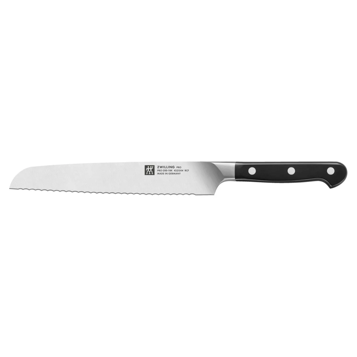 7-pcs, Bloc de couteaux, Brun