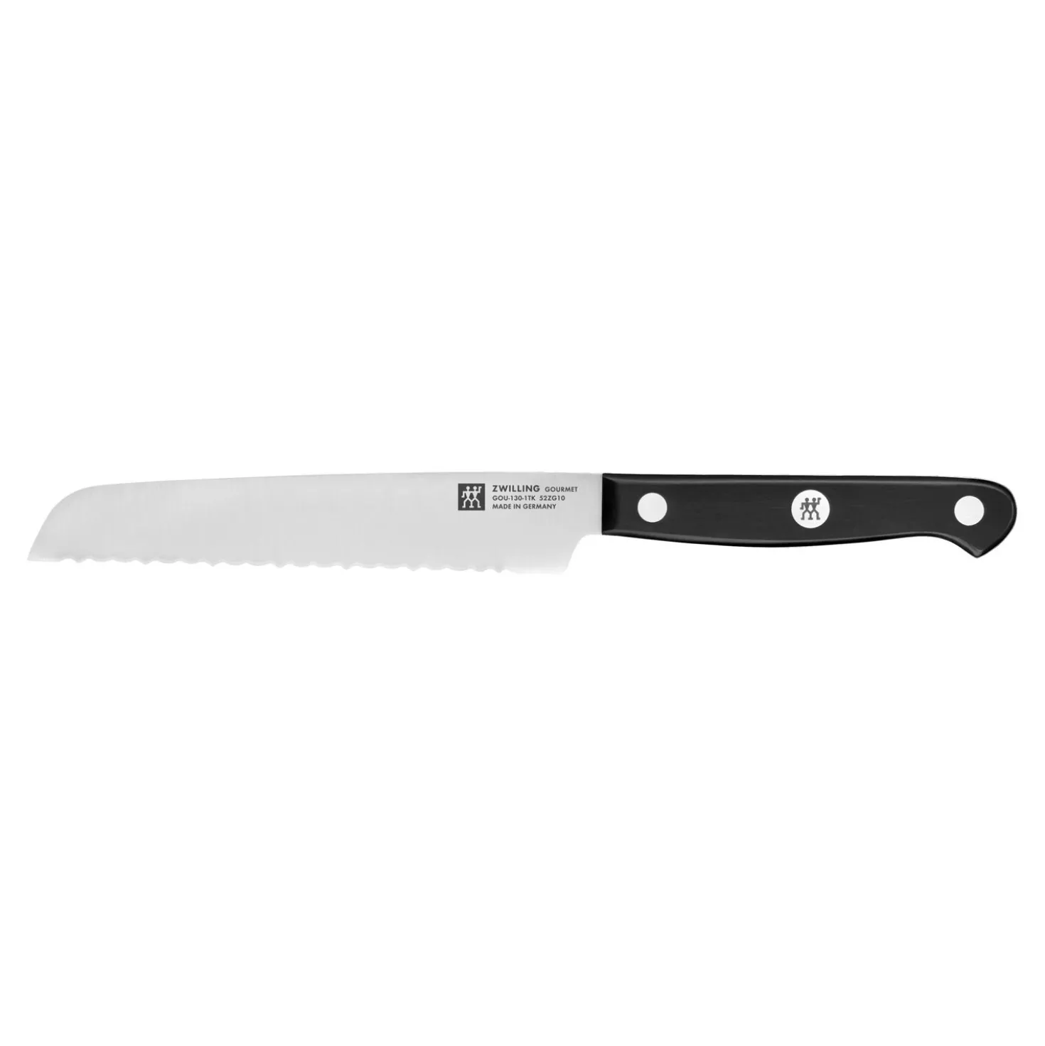 7-pcs, Bloc de couteaux, Brun
