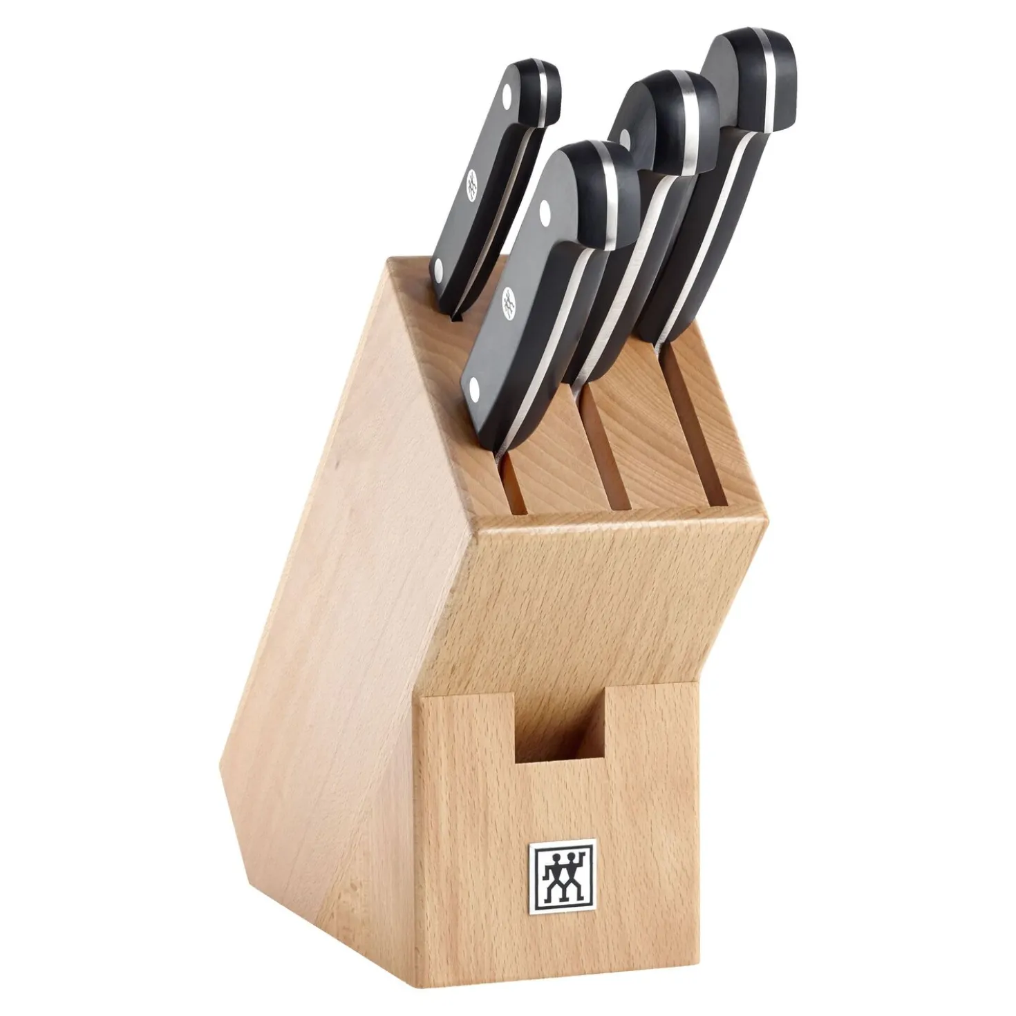 5-pcs, Bloc de couteaux, Nature