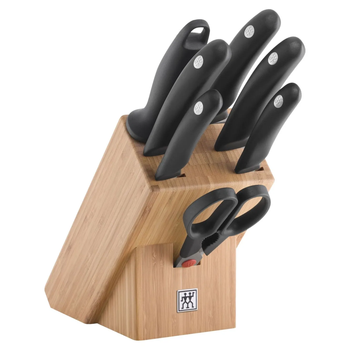 8-pcs, Bloc de couteaux, Nature