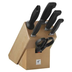 7-pcs, Bloc de couteaux, Nature