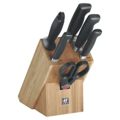 7-pcs, Bloc de couteaux, Nature