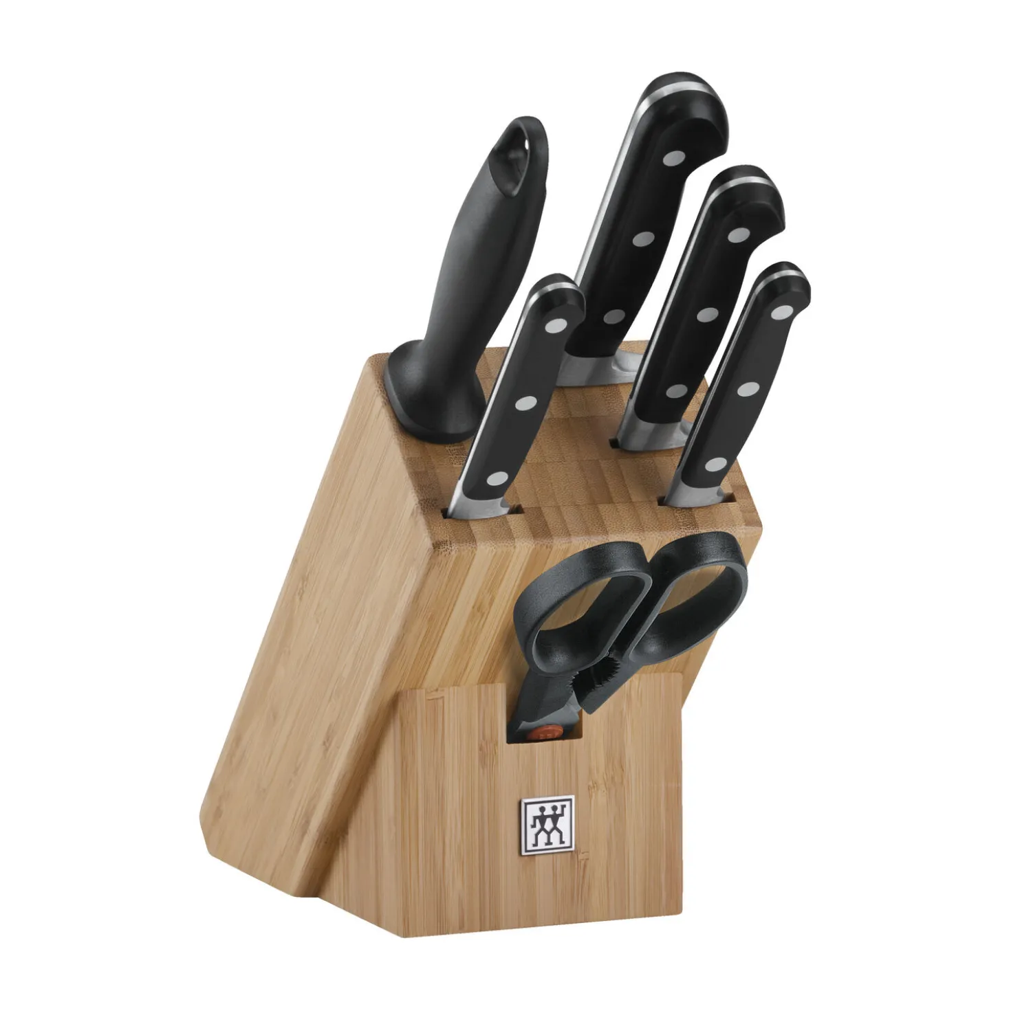 7-pcs, Bloc de couteaux, Nature