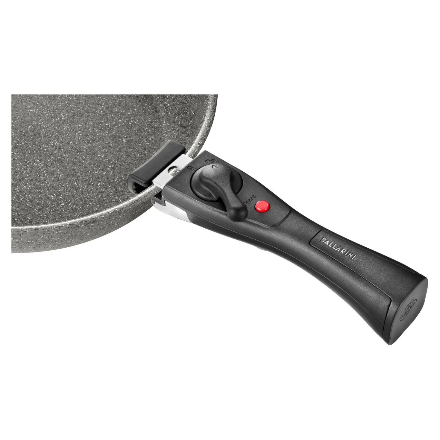 1-pcs, Poignée amovible, Noir mat