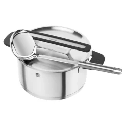 5-pcs, Set de casseroles, Argent