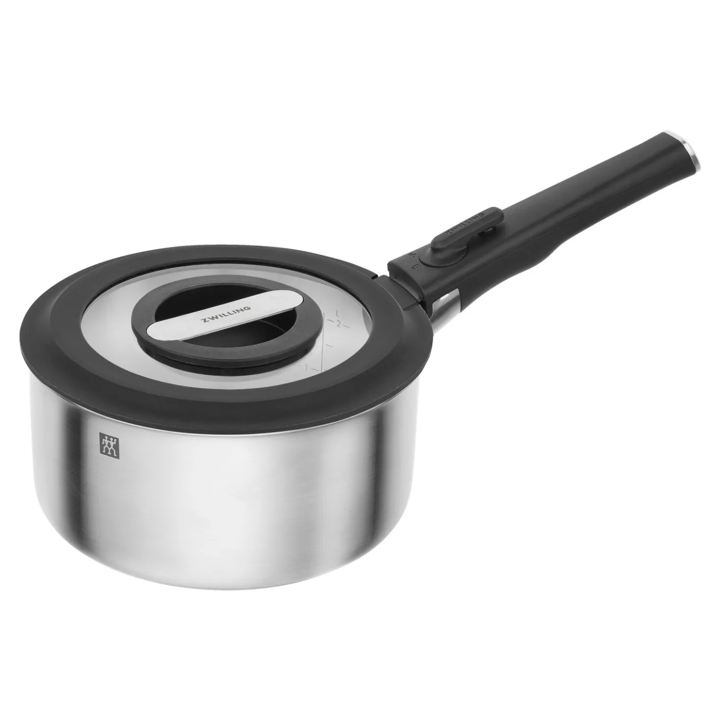 5-pcs, Set de casseroles, Argent