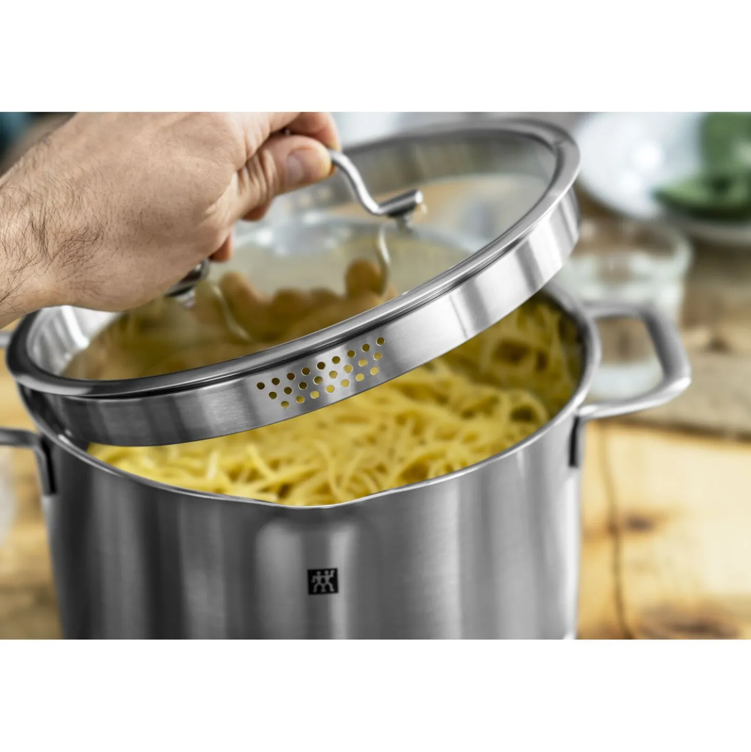 5-pcs, Set de casseroles, Argent