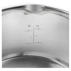 5-pcs, Set de casseroles, Argent