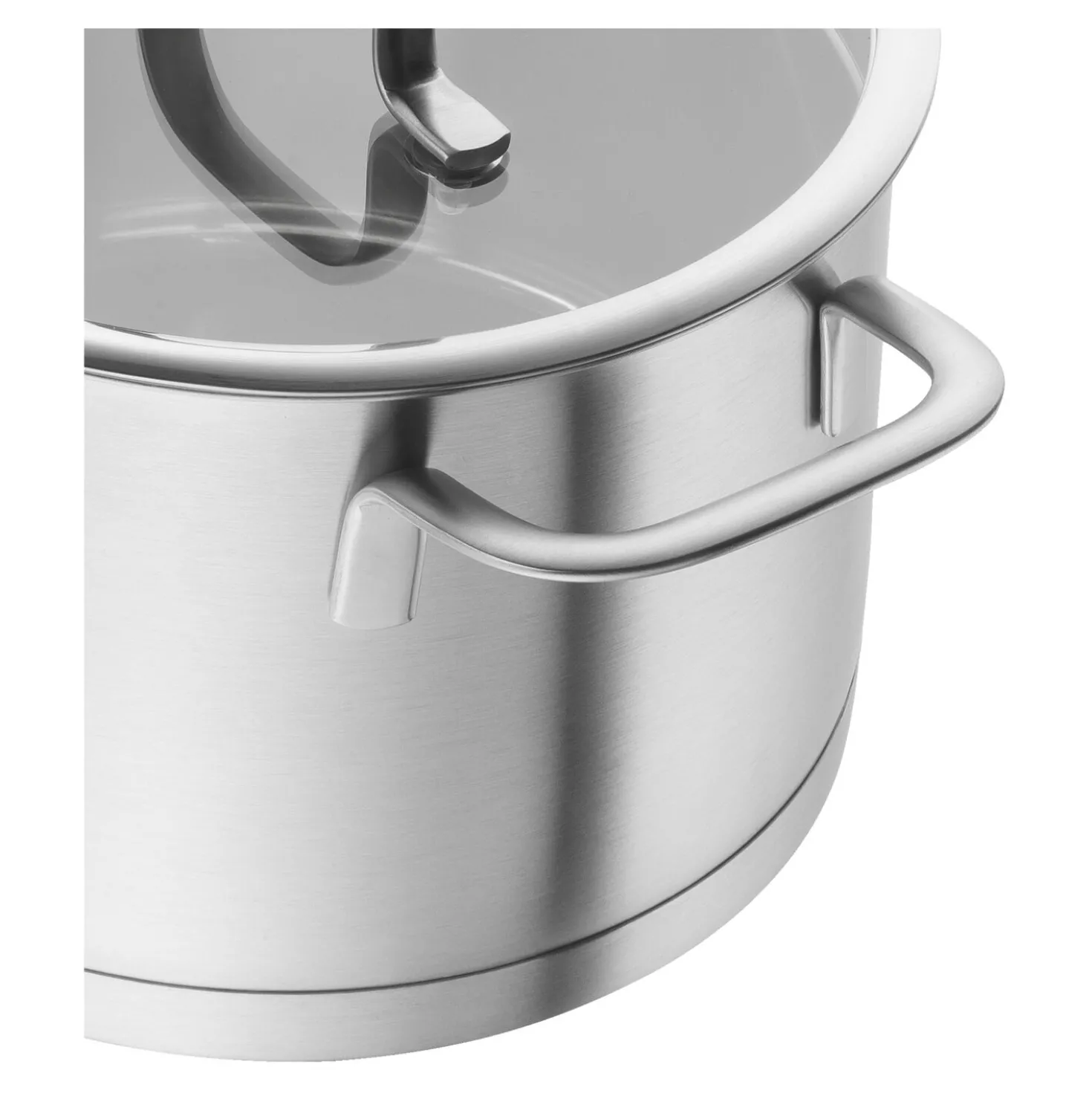 5-pcs, Set de casseroles, Argent
