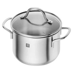 5-pcs, Set de casseroles, Argent