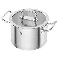 5-pcs, Set de casseroles, Argent