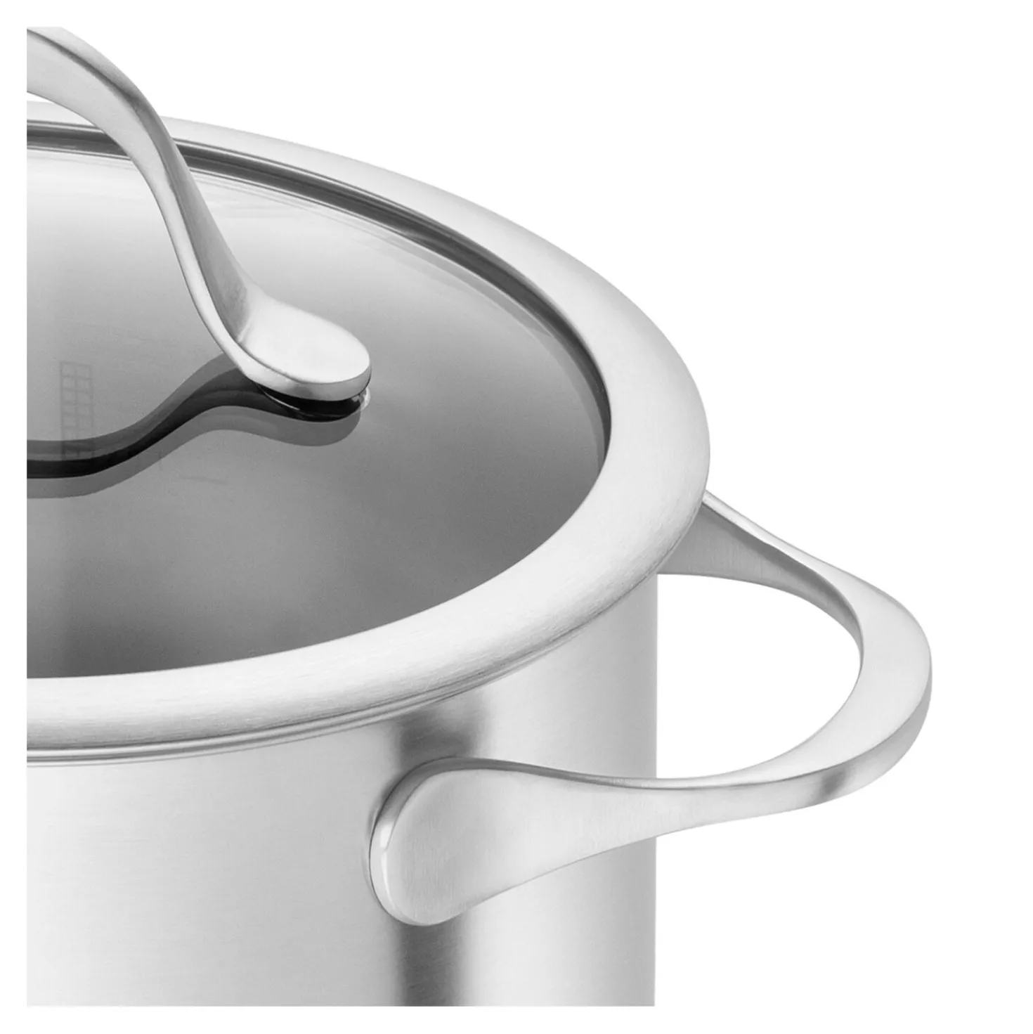 5-pcs, Set de casseroles, Argent
