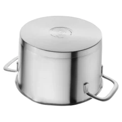 3-pcs, Set de casseroles, Argent