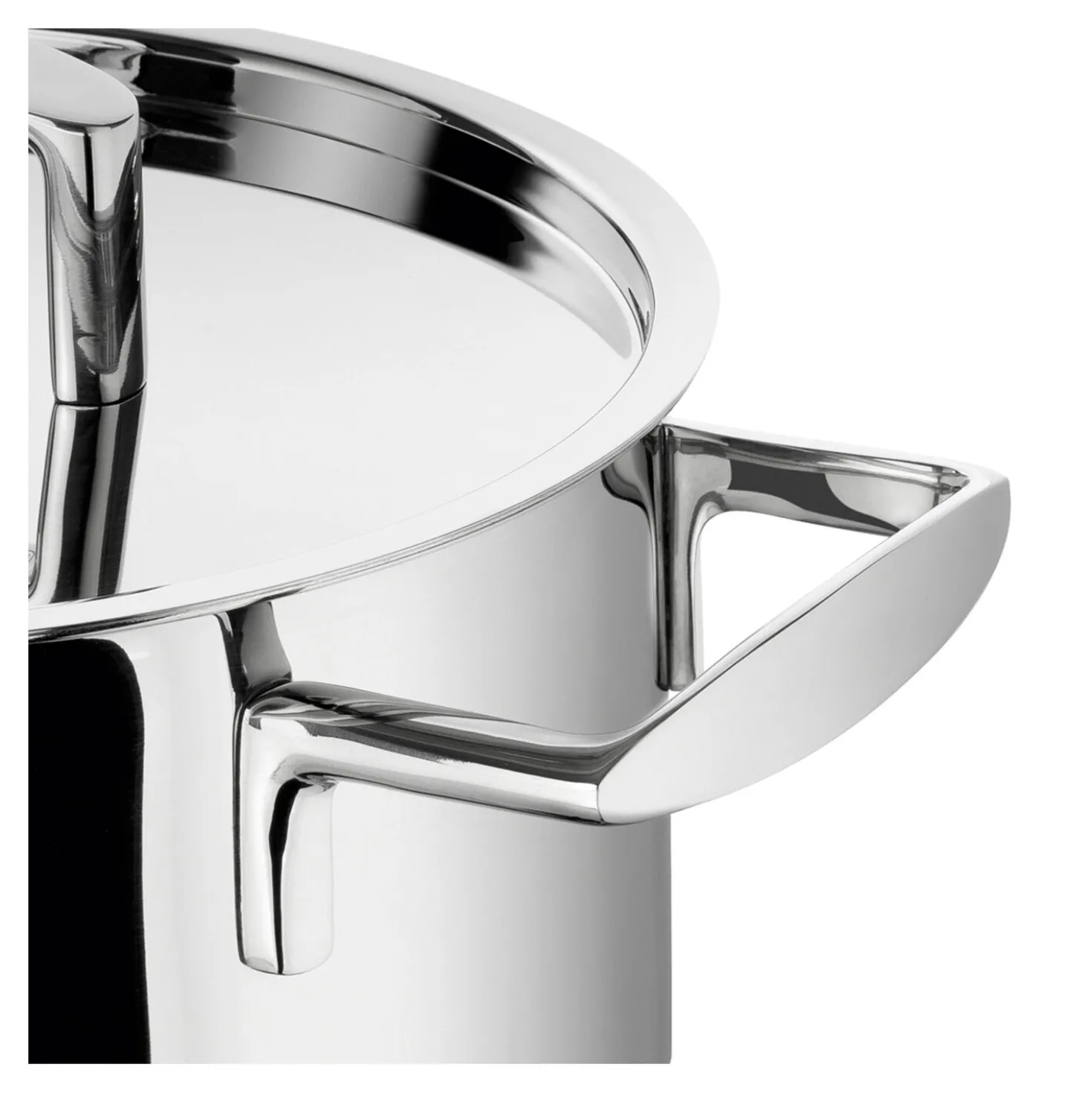 5-pcs, Set de casseroles, Argent