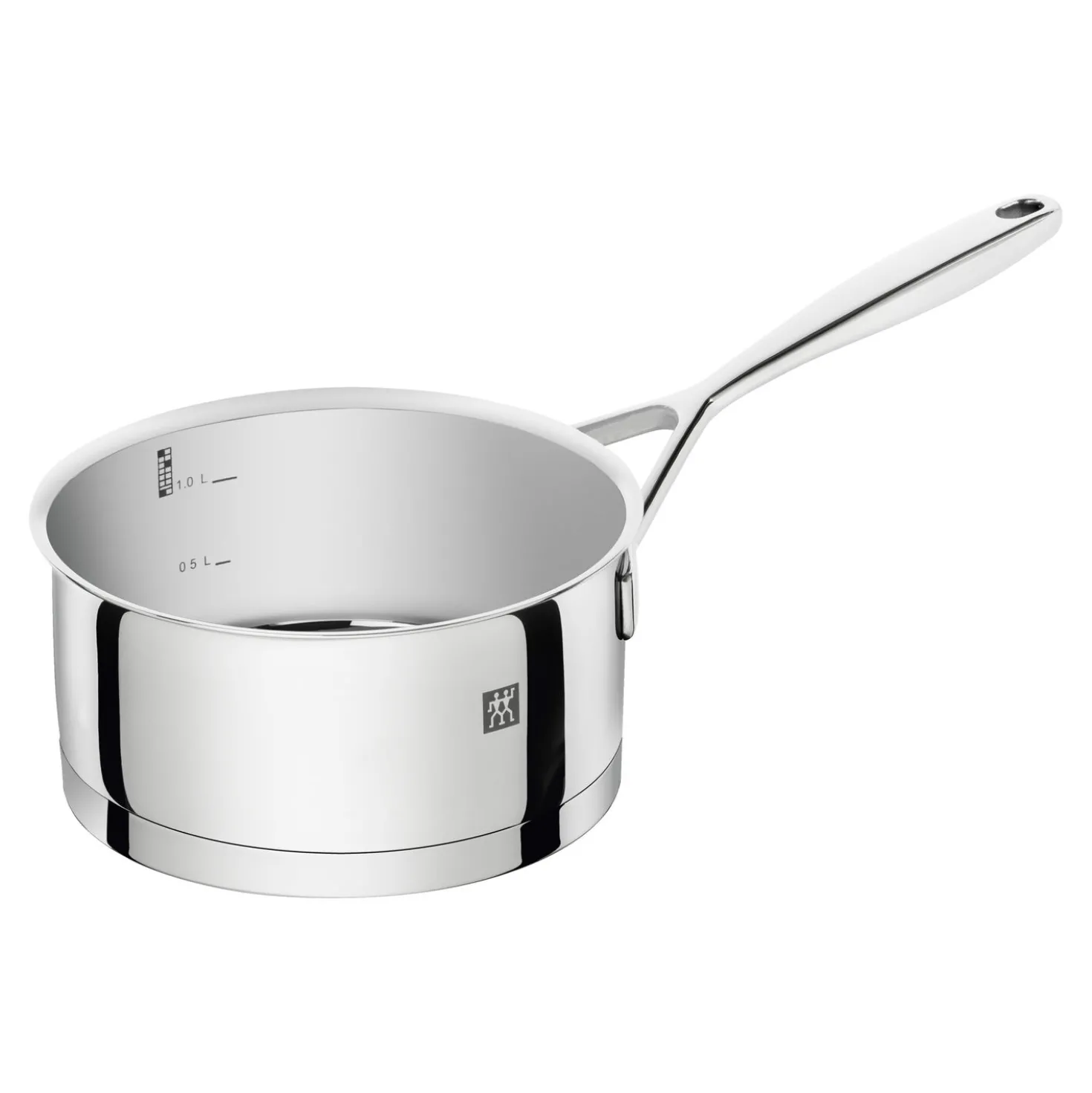 5-pcs, Set de casseroles, Argent