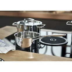 5-pcs, Set de casseroles, Argent