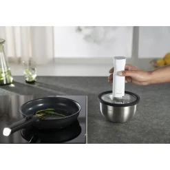 4-pcs, Set de poêles, Noir mat