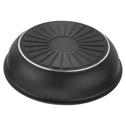 4-pcs, Set de poêles, Noir mat