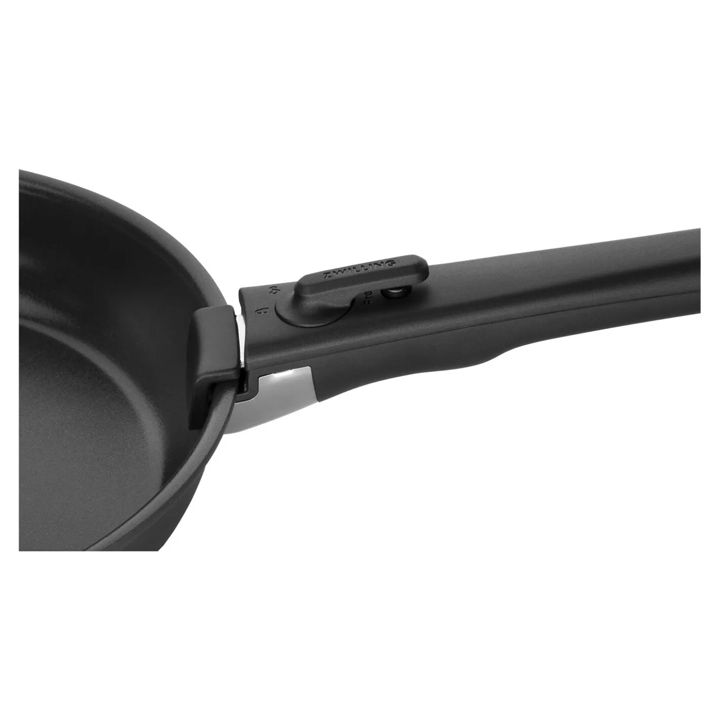 4-pcs, Set de poêles, Noir mat
