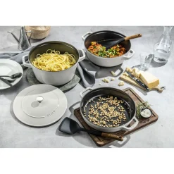 3-pcs, Set empilable, Truffe blanche