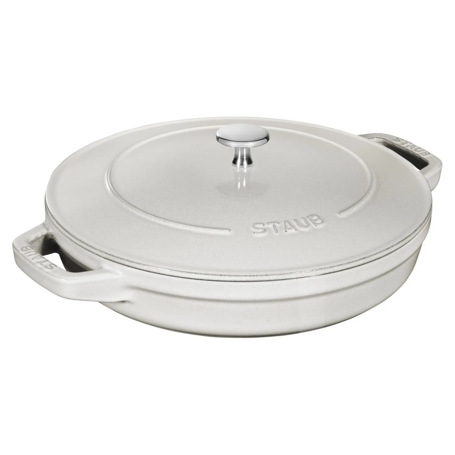 2-pcs, Set empilable, Truffe blanche