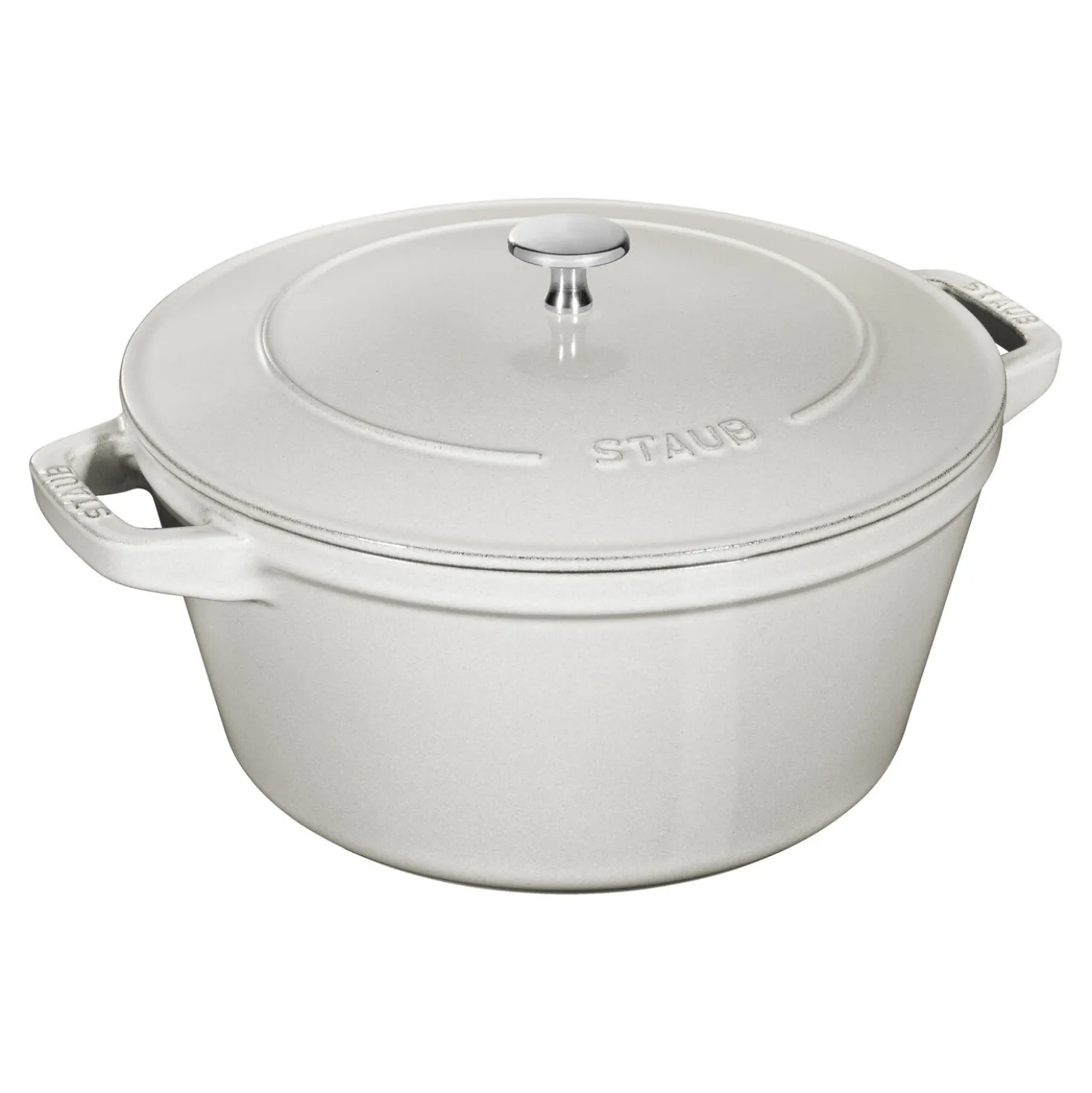 2-pcs, Set empilable, Truffe blanche