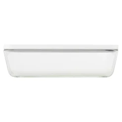 Plat sous vide, Verre, Gris