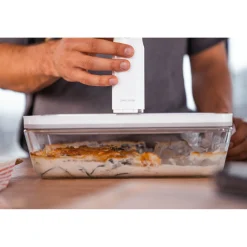 Plat sous vide, Verre, Gris