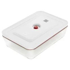 Plat sous vide, Verre, Rouge