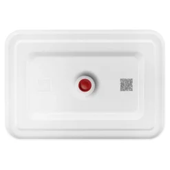 Plat sous vide, Verre, Rouge