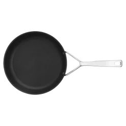 Poêle 24 cm, Aluminium, Noir argenté