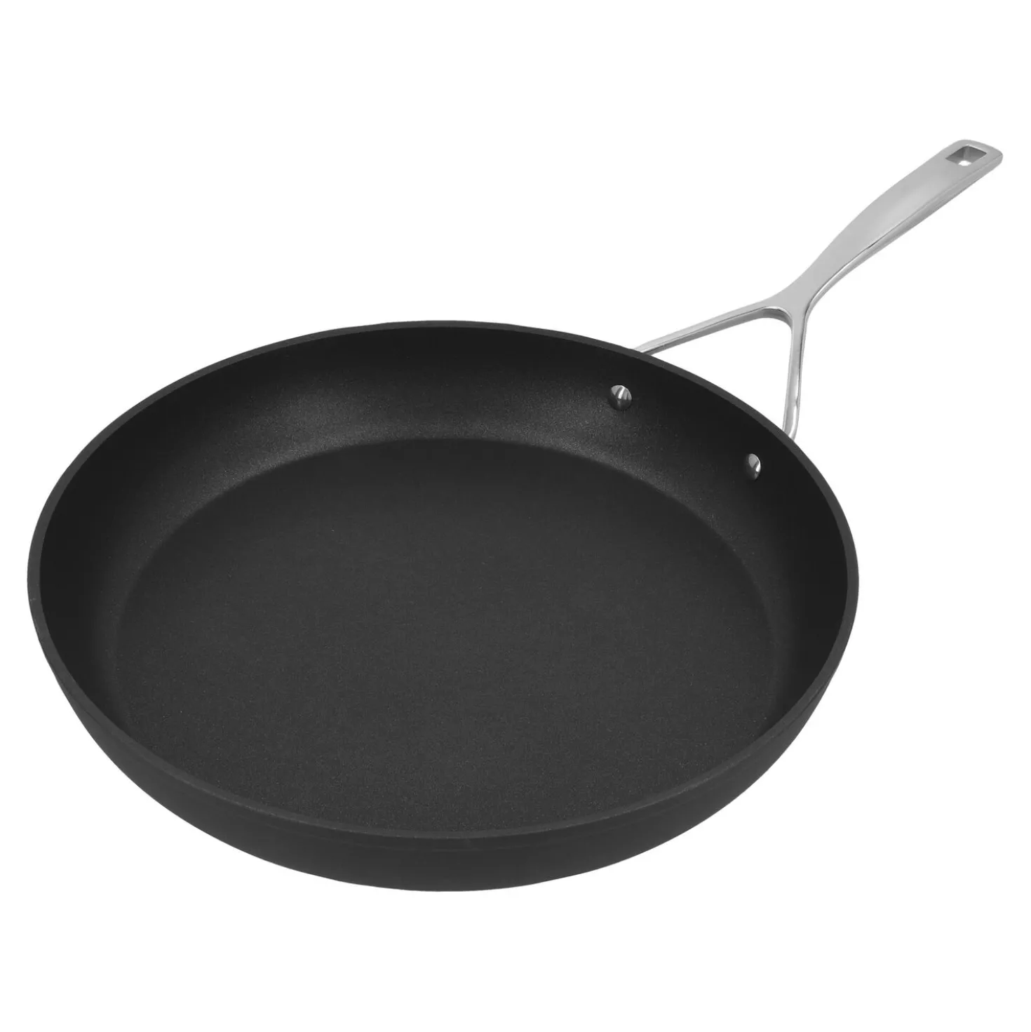 Poêle 32 cm, Aluminium, Noir argenté