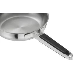Poêle, 24 cm, Inox 18/10