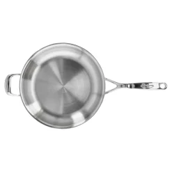 Poêle 28 cm, Inox 18/10, Argent