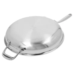 Poêle 28 cm, Inox 18/10, Argent