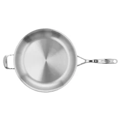 Poêle 32 cm, Inox 18/10, Argent