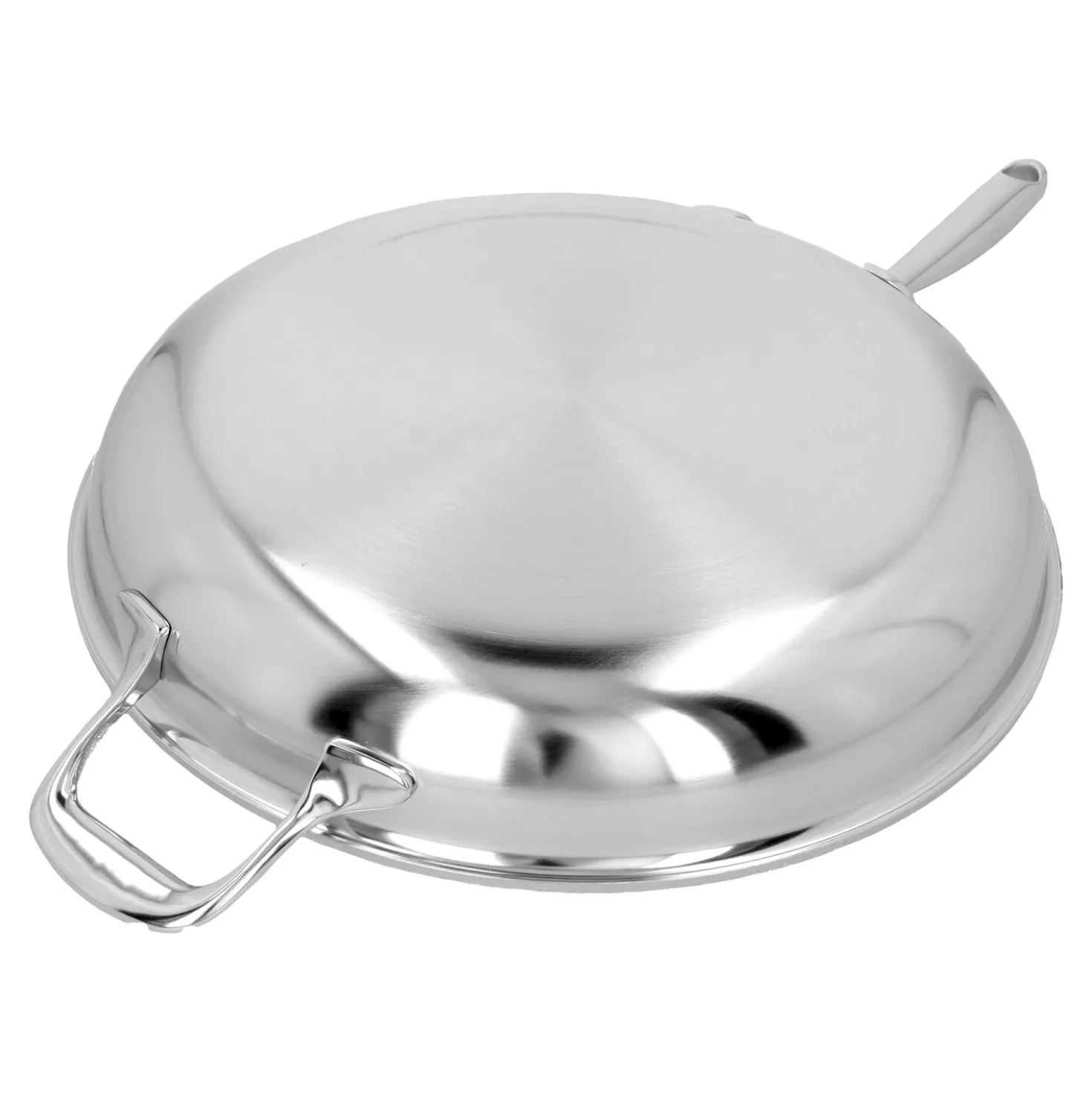 Poêle 32 cm, Inox 18/10, Argent