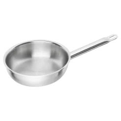 Poêle 20 cm, Inox 18/10, Argent