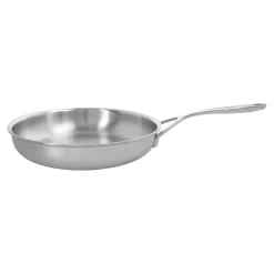 Poêle 28 cm, Inox 18/10, Argent