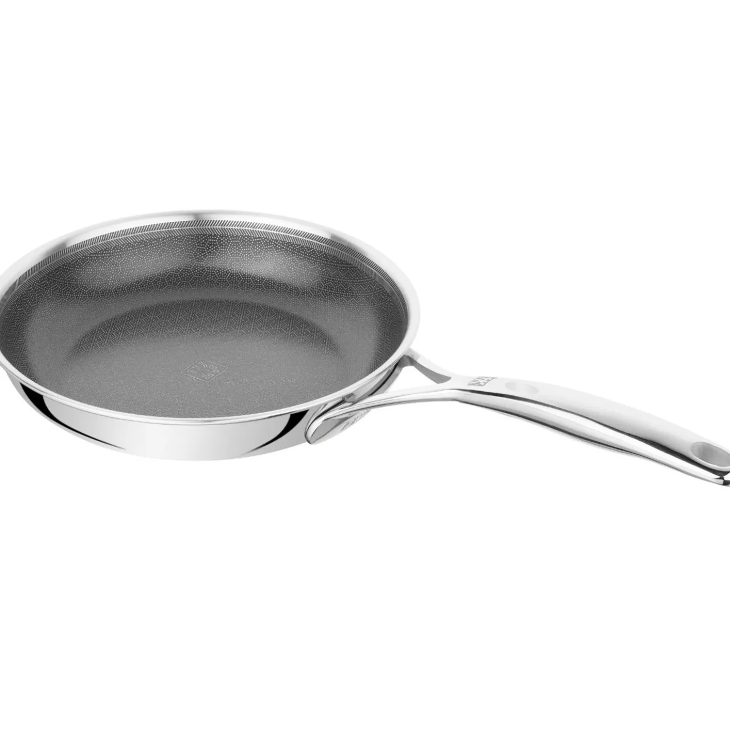 Poêle 24 cm, Inox 18/10, Argent