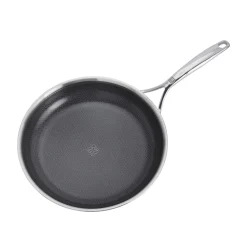 Poêle 30 cm, Inox 18/10, Argent