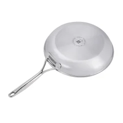 Poêle 30 cm, Inox 18/10, Argent