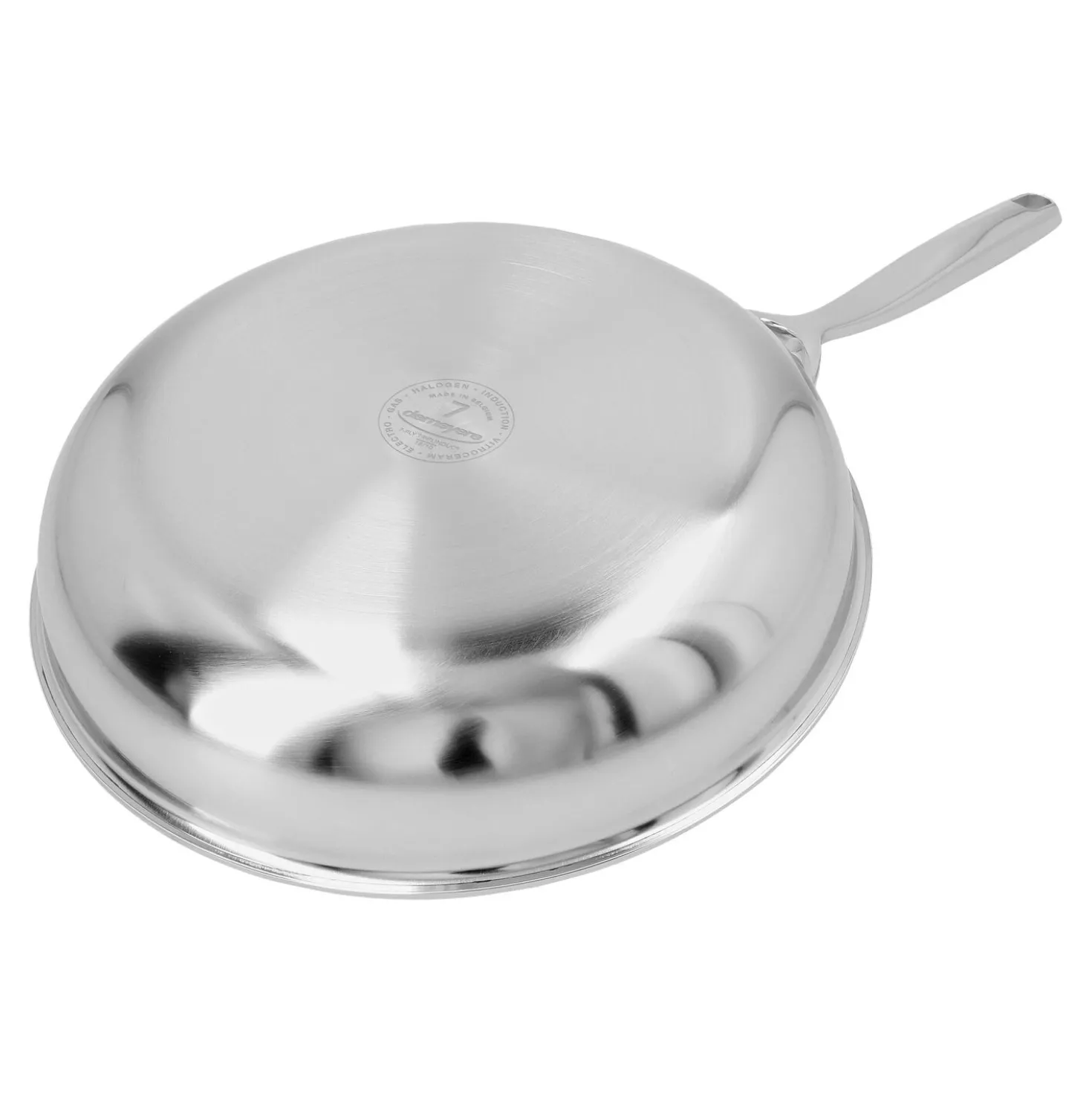 Poêle 24 cm, Inox 18/10, Argent
