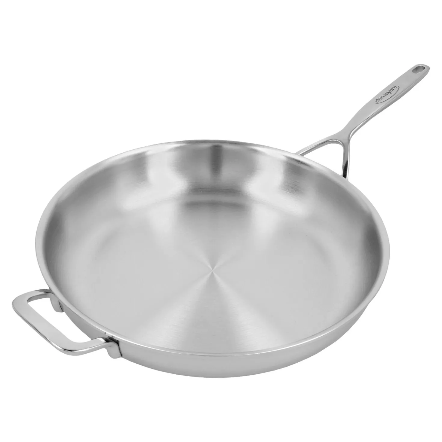 Poêle 32 cm, Inox 18/10, Argent