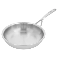 Poêle 24 cm, Inox 18/10, Argent