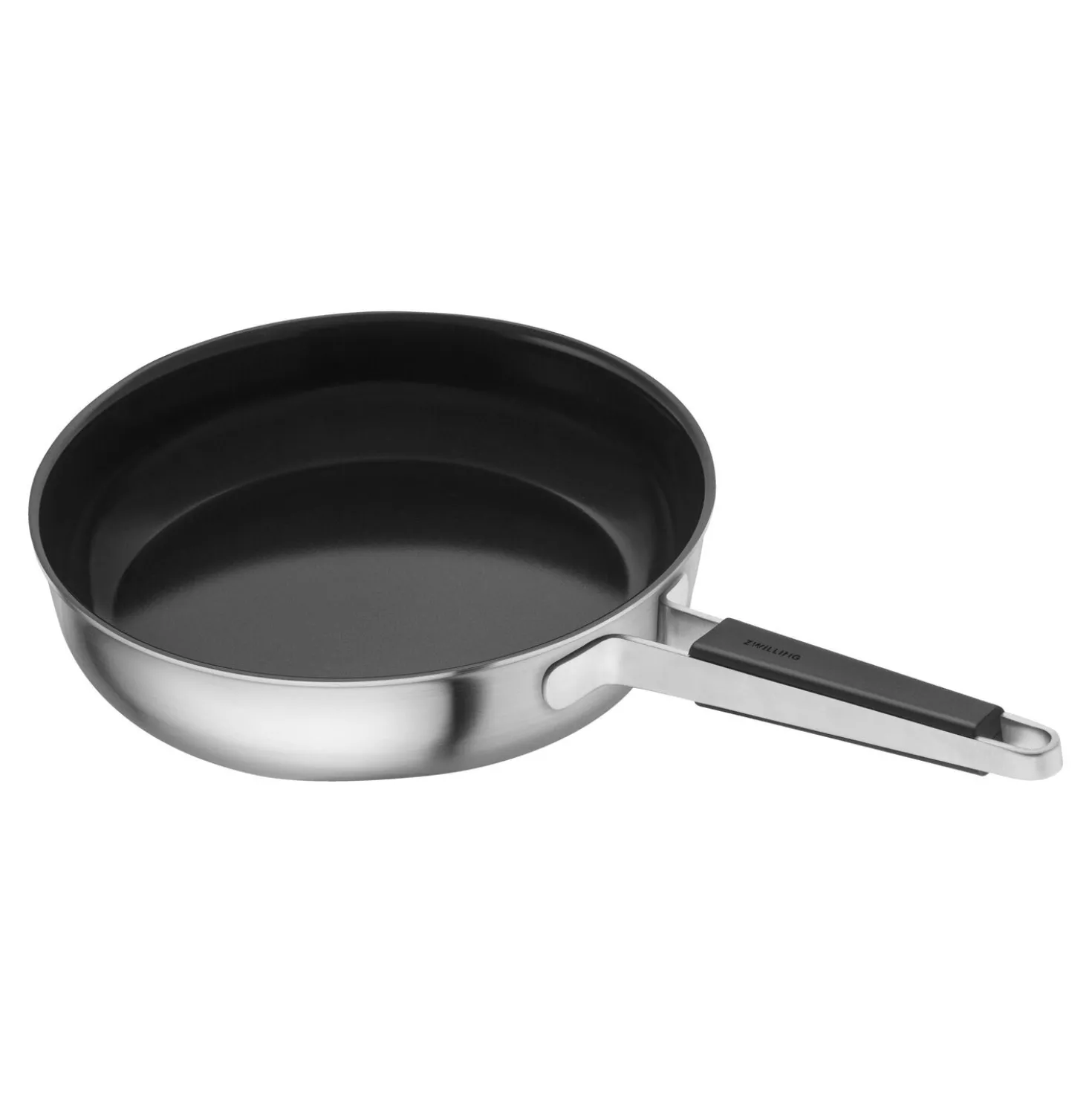 Poêle, 28 cm, Inox 18/10, Revêtement céramique