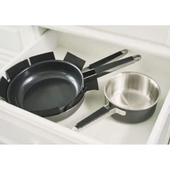 Poêle, 24 cm, Inox 18/10, Revêtement antiadhésif en céramique