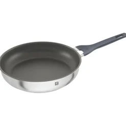 Poêle, 28 cm, Inox 18/10, Revêtement antiadhésif en céramique