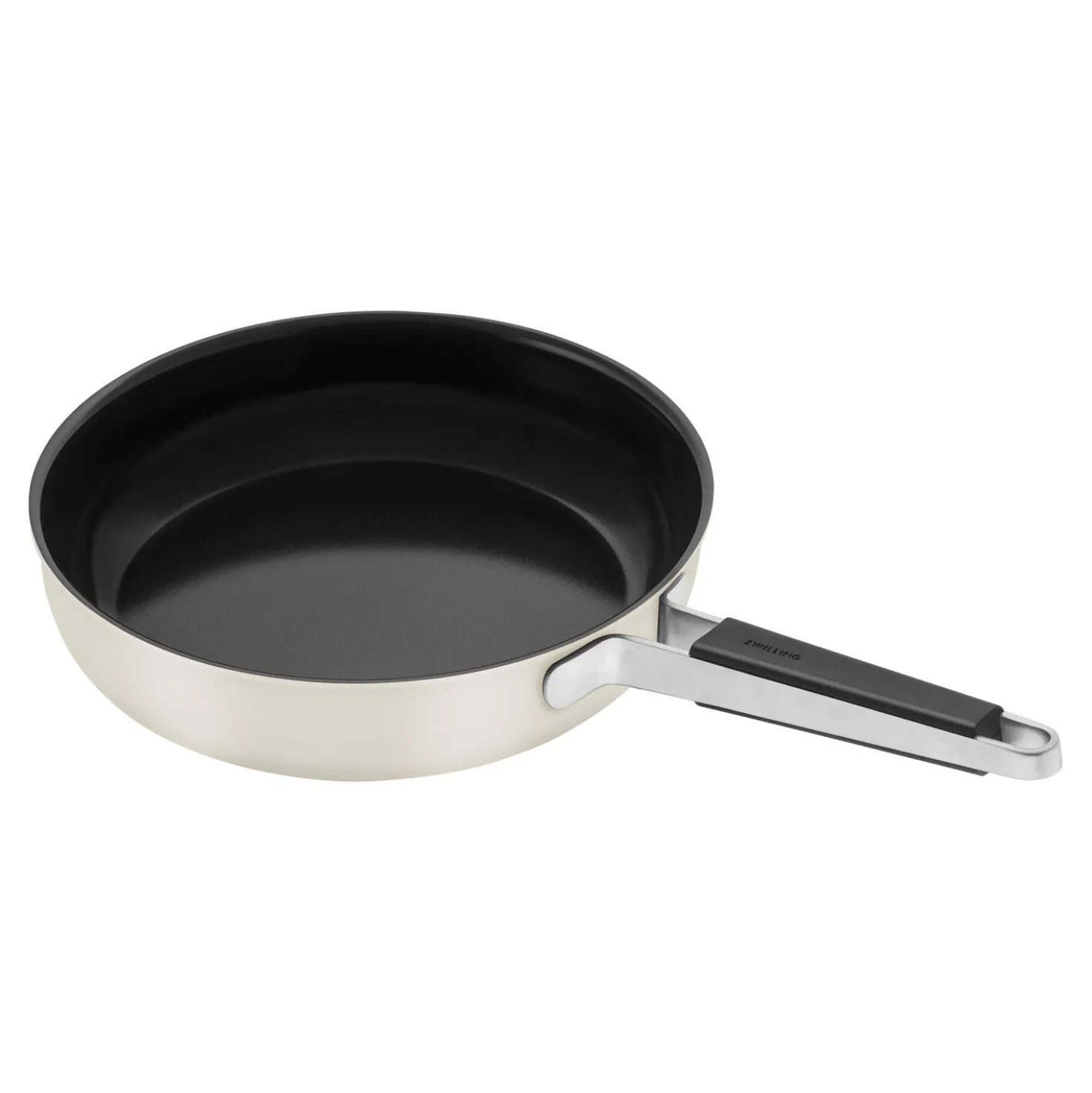 Poêle, 28 cm, Inox 18/10, Revêtement antiadhésif en céramique