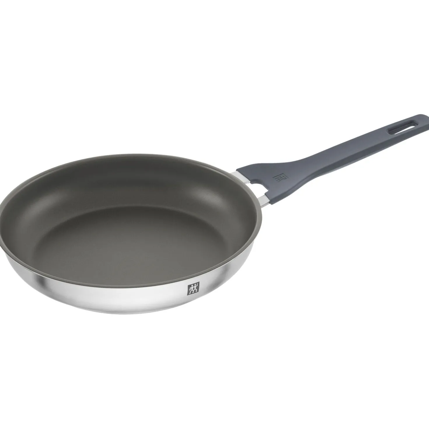 Poêle, 24 cm, Inox 18/10, Revêtement antiadhésif en céramique
